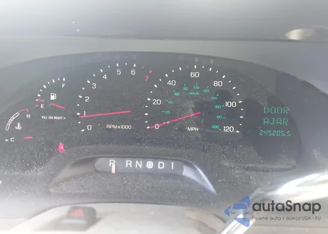 1997 Lincoln Continental z USA, uszkodzony, nr VIN 1LNLM97V7VY624356